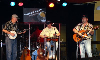 Tungsten Trio at Fairview Villiage Night Out Coffee House